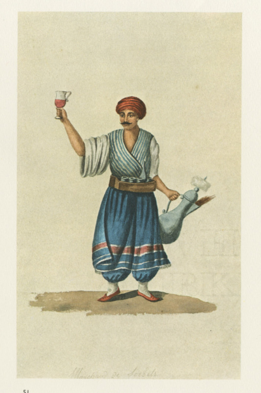 Τούρκος πλανόδιος πωλητής σερμπετιού