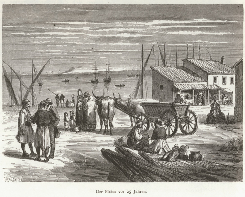 O Πειραιάς γύρω στα 1860