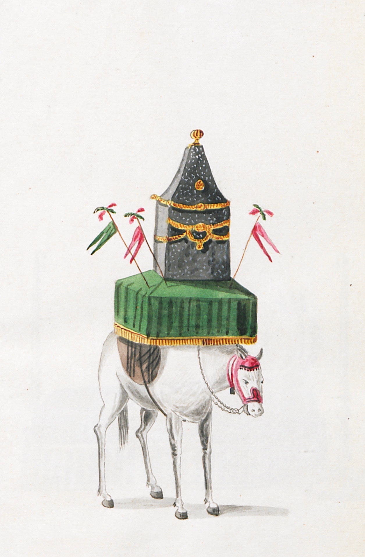 Άλογο που μεταφέρει τα δώρα του Σουλτάνου από την Κωνσταντινούπολη στη Μέκκα κατά τις μουσουλμανικές γιορτές