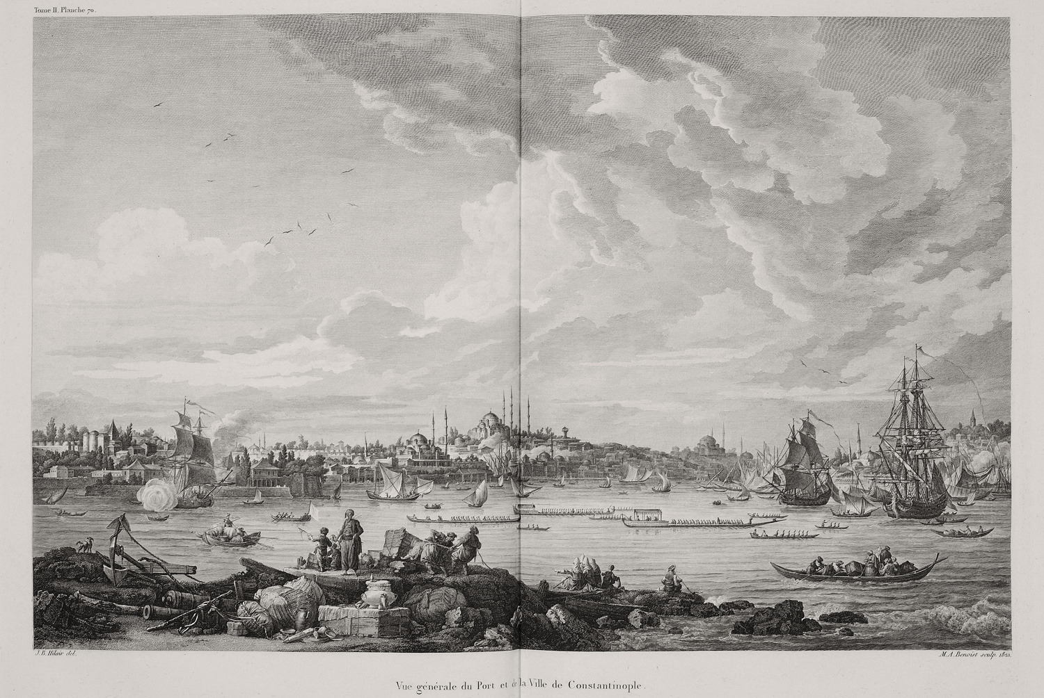 Άποψη της Κωνσταντινούπολης και του Κεράτιου κόλπου