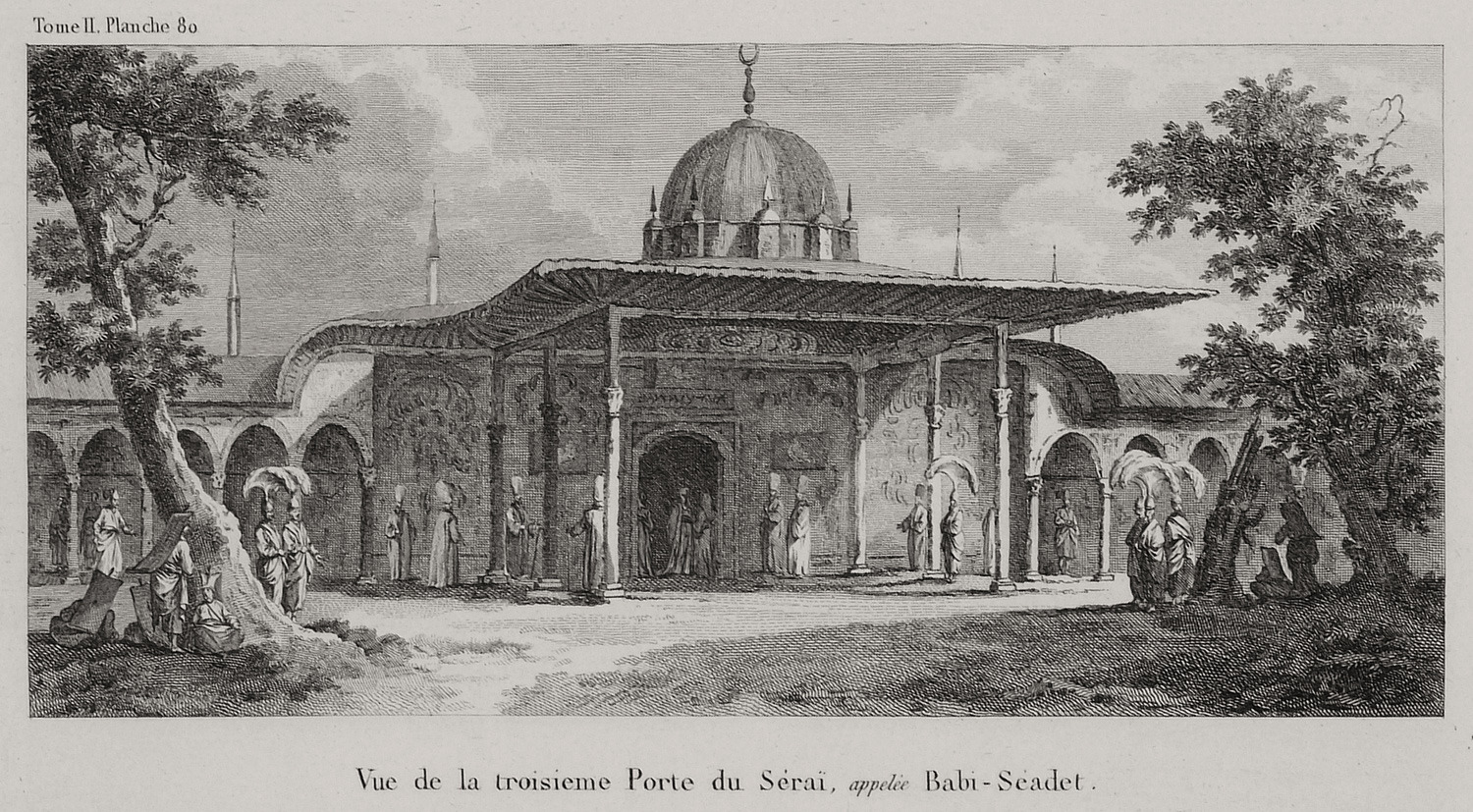 Άποψη της τρίτης πύλης του Ανακτόρου Τοπ Καπί, γνωστής ως Πύλης της Δικαιοσύνης