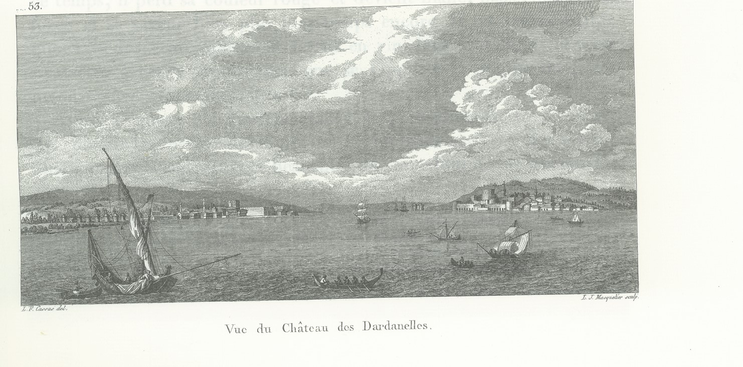 Άποψη του κάστρου των Δαρδανελλίων