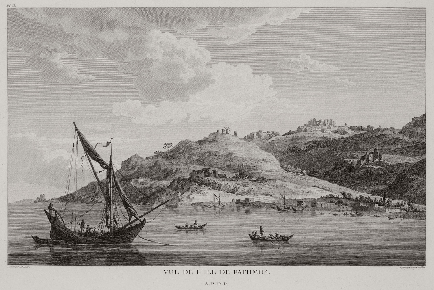 Άποψη του νησιού της Πάτμου