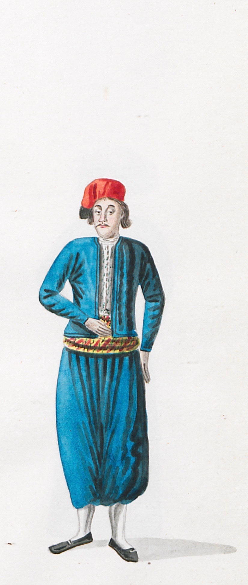 Έλληνας με νησιώτικη ενδυμασία