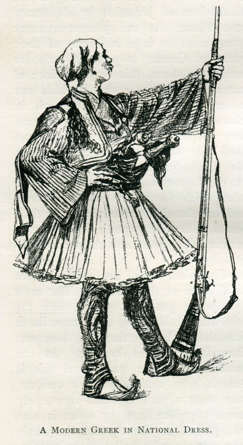 Έλληνας με παραδοσιακή ενδυμασία του 19ου αιώνα