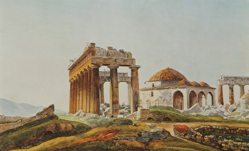 Αθήνα-Το τζαμί του Παρθενώνα-Βορειοανατολική άποψη