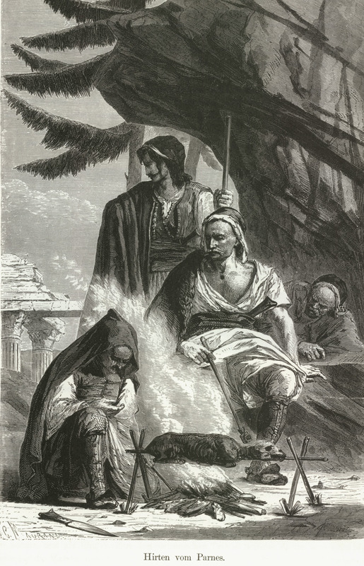 Βοσκοί στην Πάρνηθα