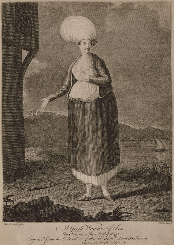 Γυναικεία ενδυμασία από τη Χίο, 1768