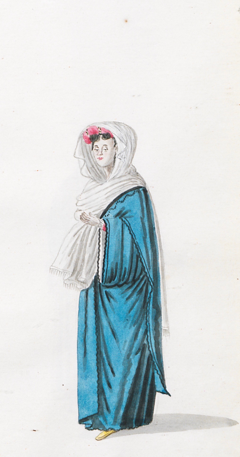 Ελληνίδα με ενδυμασία περιπάτου