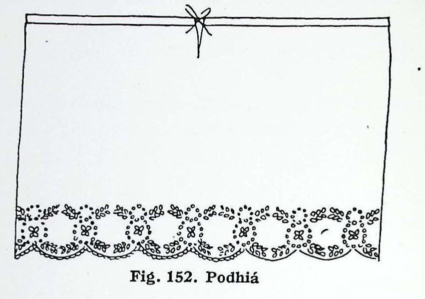 Ενδυμασία γυναίκας χωριού – Άγιος Γεώργιος Συκούσης 152. Ποδιά