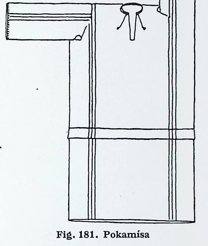 Ενδυμασία γυναίκας χωριού – Βορειόχωρα -Κουρούνια 181.Πουκαμίσα