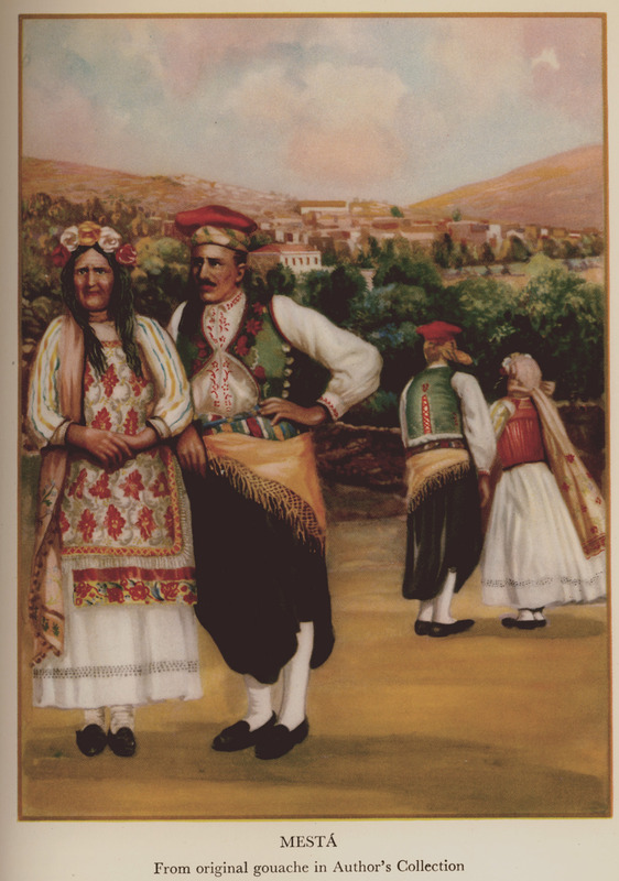 Ενδυμασίες, ανδρικές και γυναικείες, από τα Μεστά Χίου