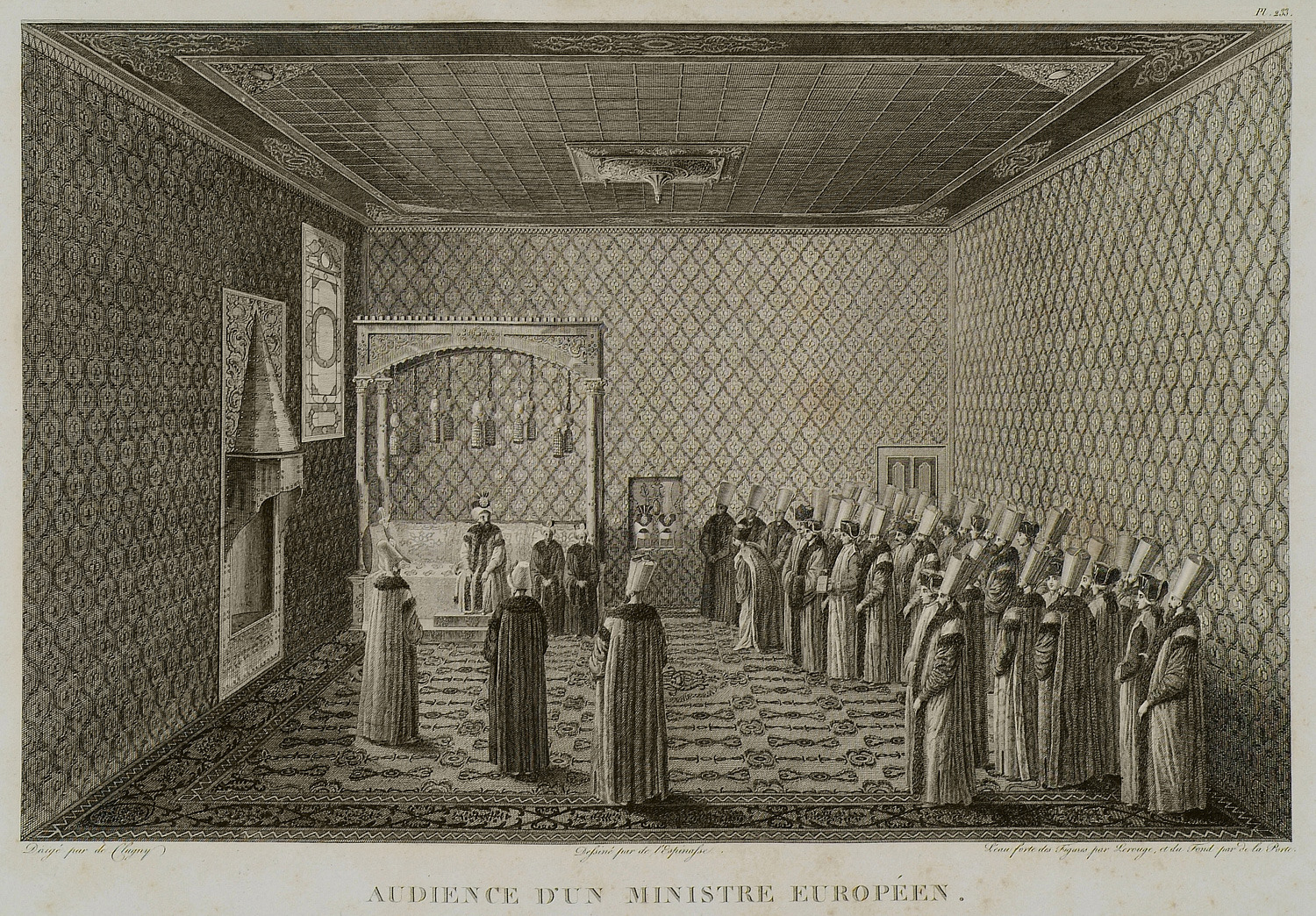 Ευρωπαίος πρεσβευτής παρουσιάζεται στον Σουλτάνο