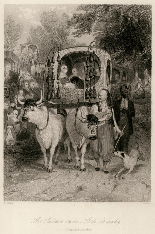 Η Σουλτάνα στην επίσημη άμαξα