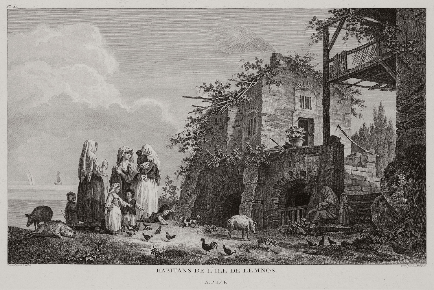 Κάτοικοι του νησιού της Λήμνου