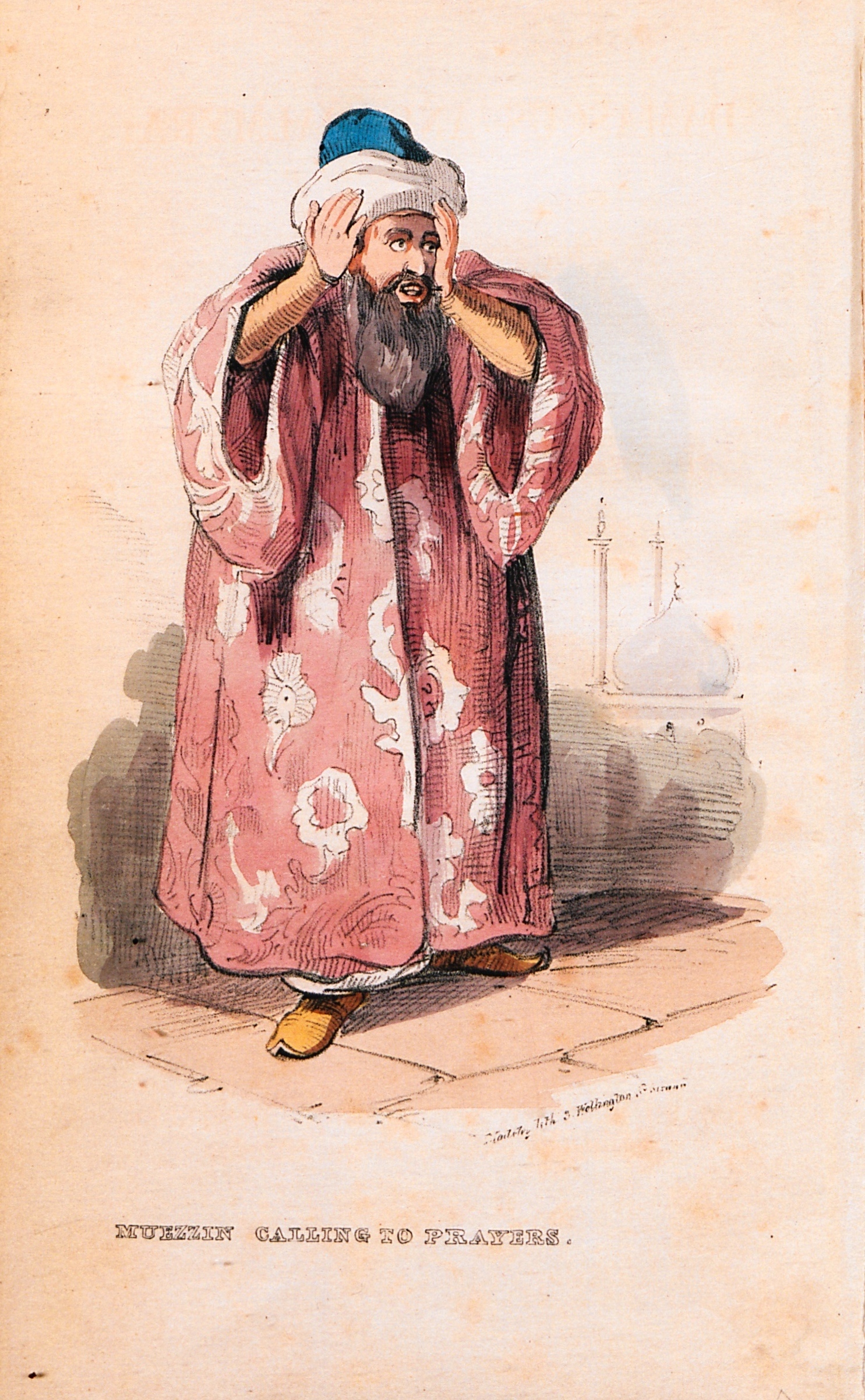 Μουεζίνης καλεί τους πιστούς μουσουλμάνους σε προσευχή