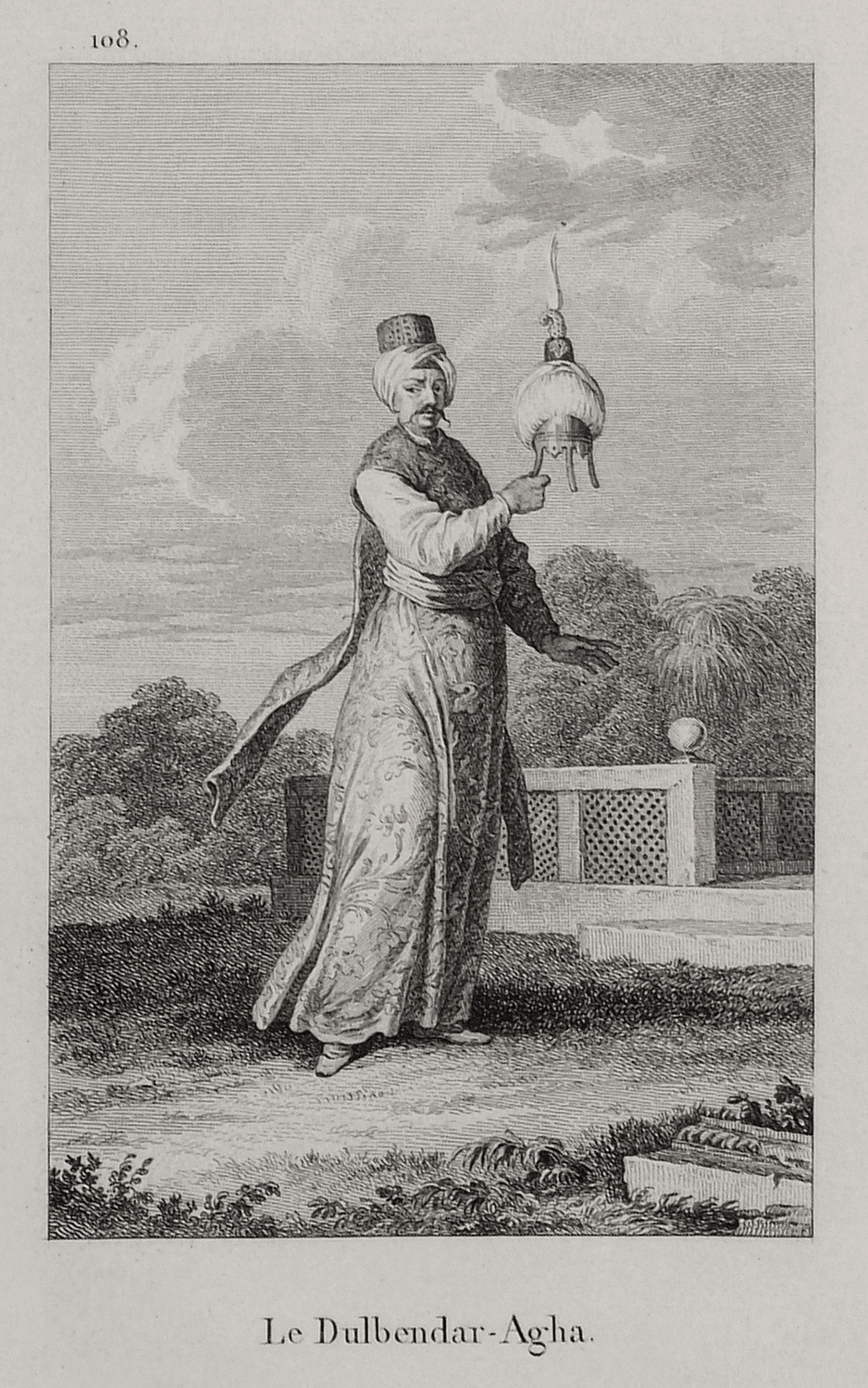 Ο αξιωματούχος που ήταν επιφορτισμένος με την περιποίηση και τη μεταφορά του σαρικιού του σουλτάνου (Ντουλμπεντάρ Αγάς)