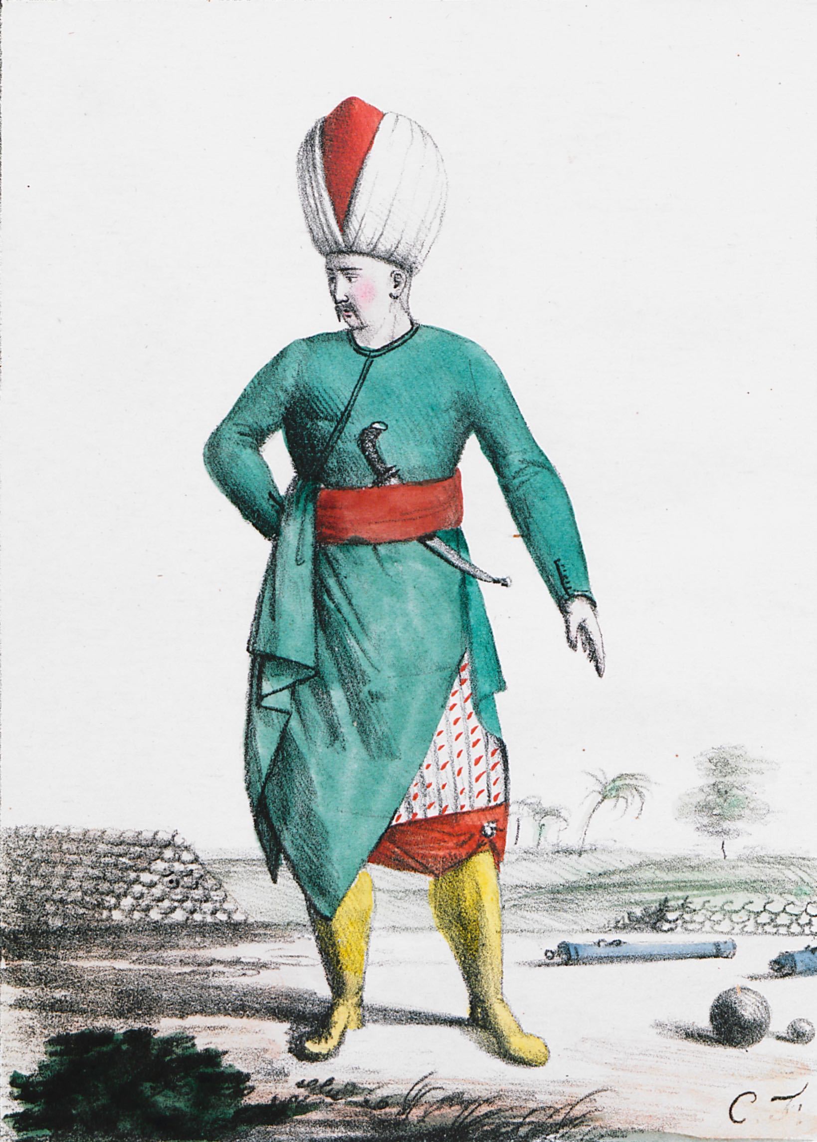 Ο επικεφαλής του σώματος του πυροβολικού (Τοπτσού Μπασί)