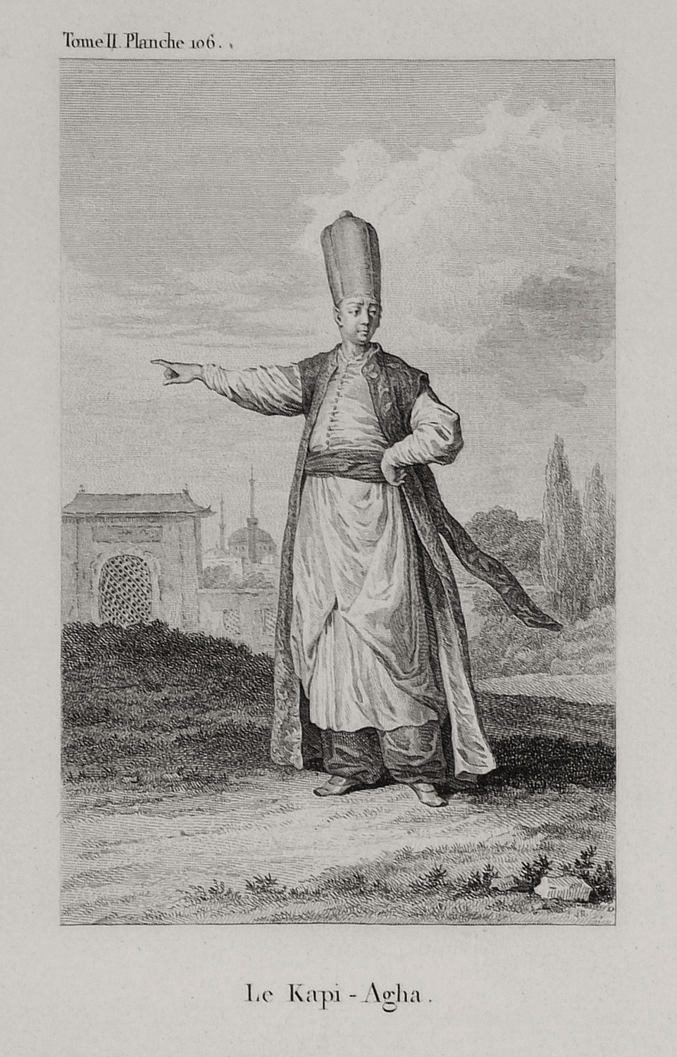 Ο επικεφαλής των λευκών ευνούχων του χαρεμιού (Καπί Αγάς)