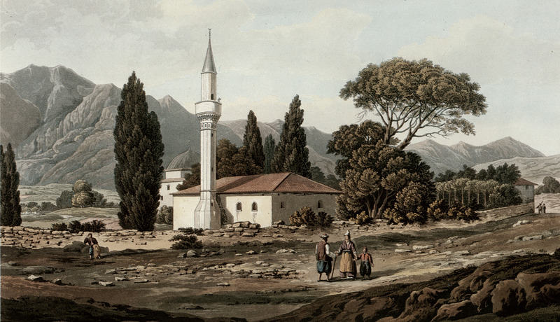 Ο τάφος του Χασάν Μπαμπά στην κοιλάδα των Τεμπών