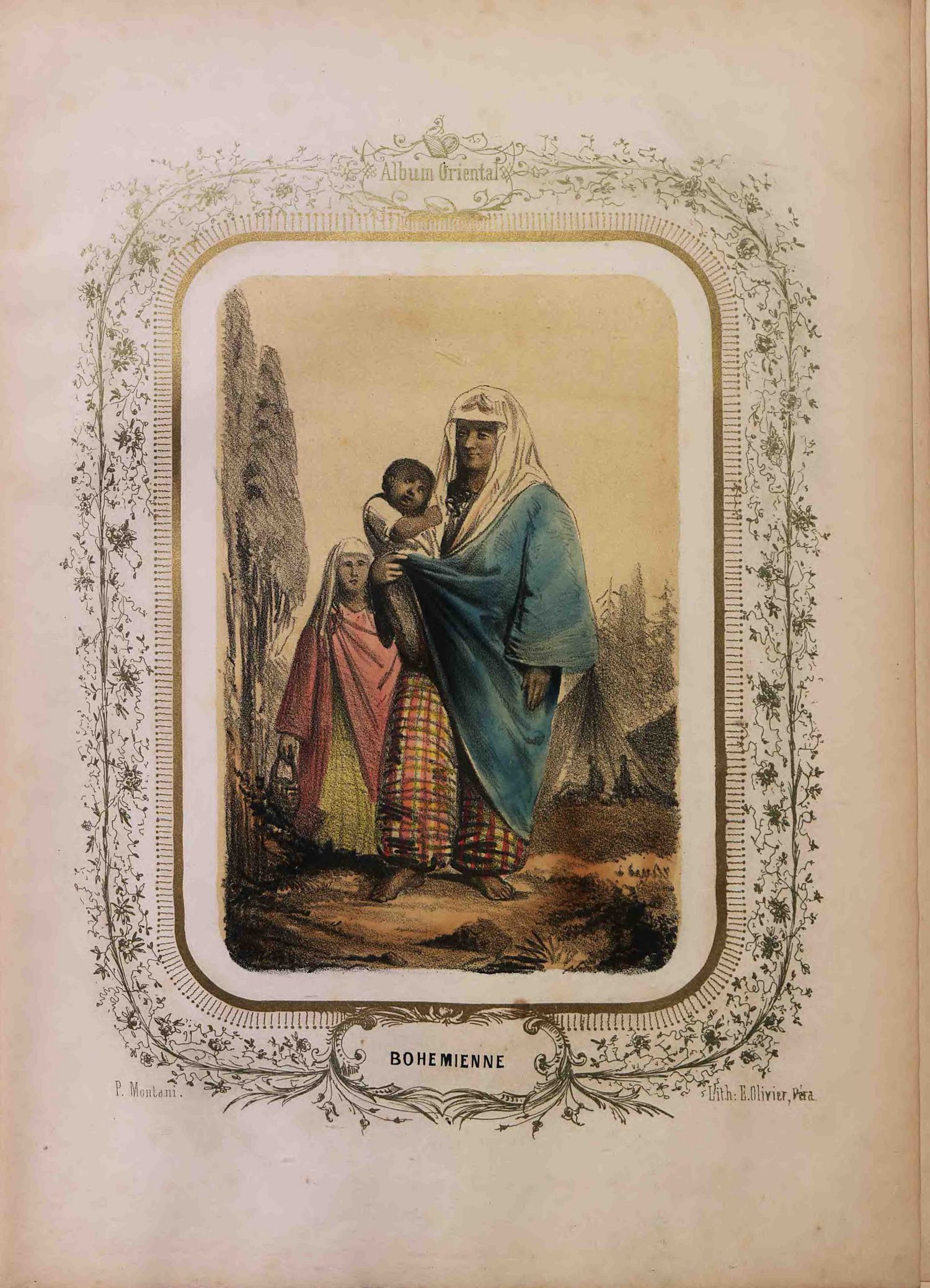 Οικογένεια τούρκων νομάδων