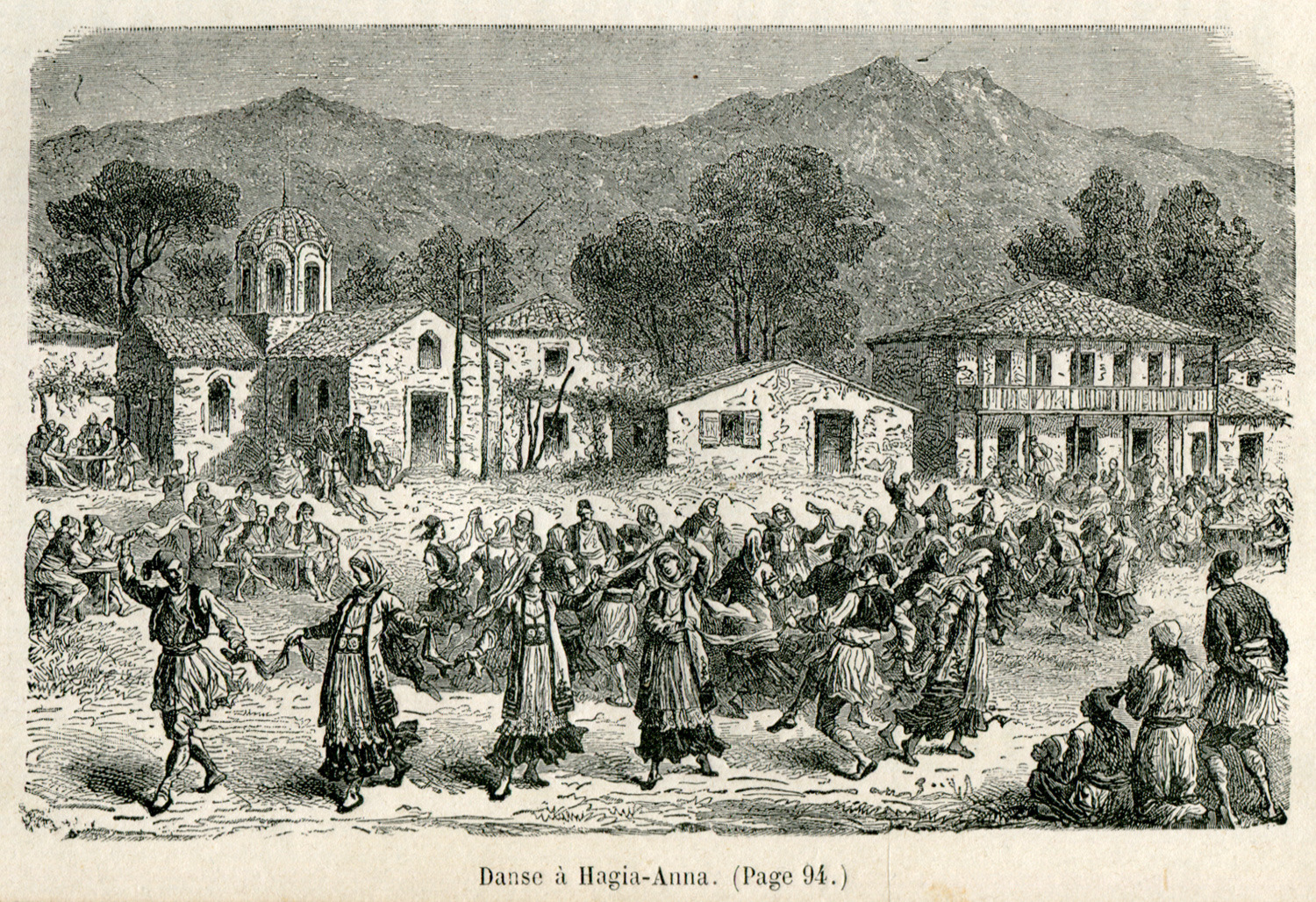 Πανηγύρι στην Αγία Άννα στην Εύβοια