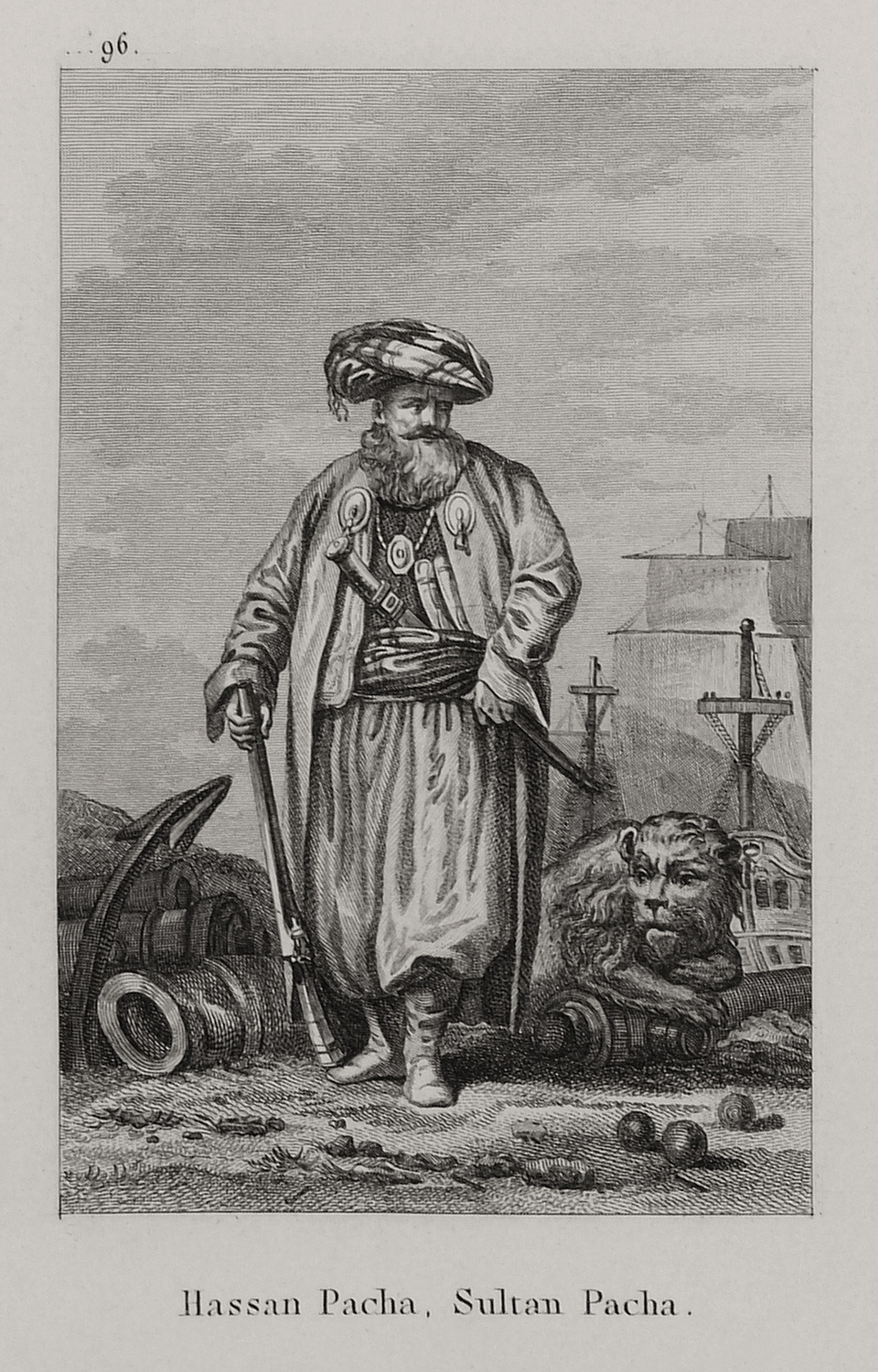 Προσωπογραφία του μεγάλου βεζύρη Χασάν πασά