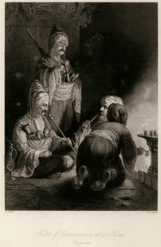 Στιγμιότυπο σε καραβανσεράιϊ (πανδοχείο)