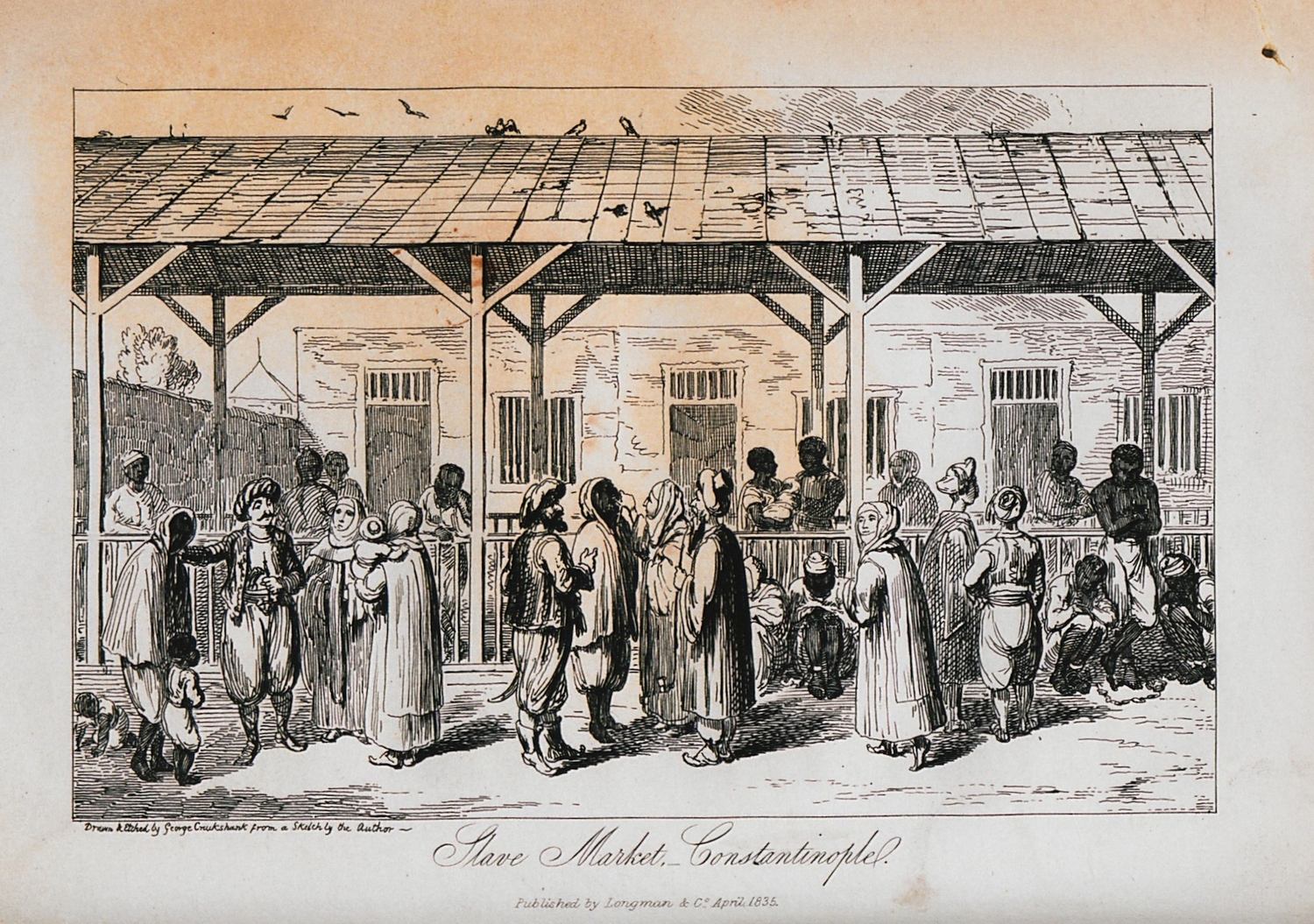 Στιγμιότυπο στο σκλαβοπάζαρο της Κωνσταντινούπολης