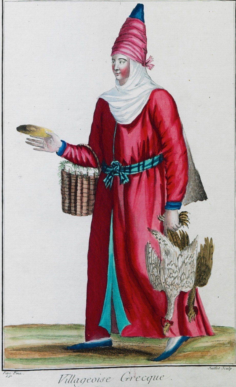 Γυναίκα χωριού ελληνικής καταγωγής