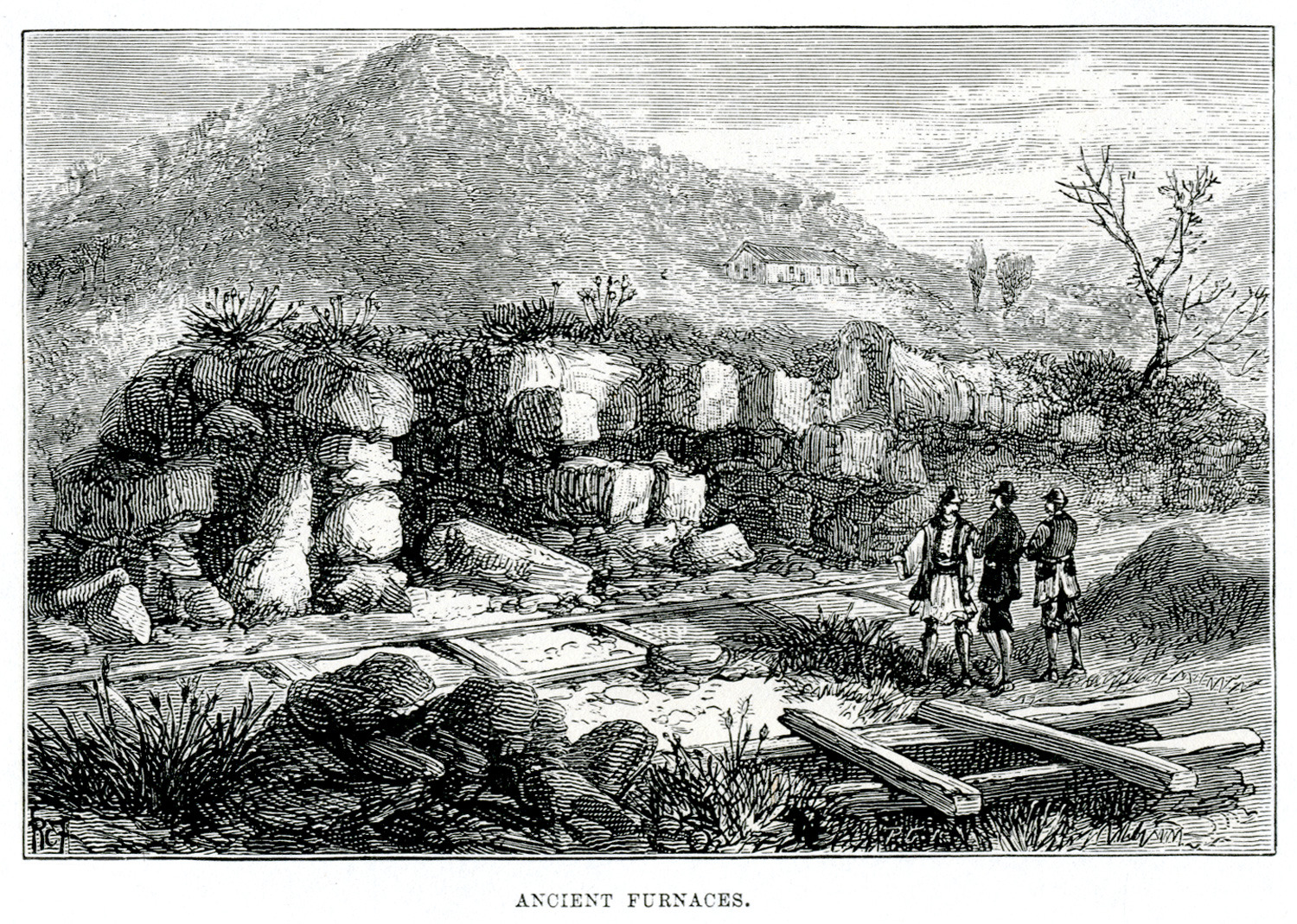 Αρχαίοι κλίβανοι στο Λαύριο