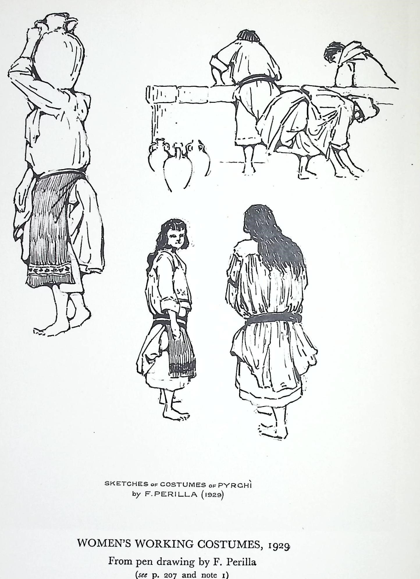 Γυναίκες με ενδυμασίες δουλειάς –Πυργί