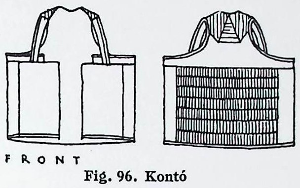 Ενδυμασία γυναίκας χωριού-Μαστιχοχώρια – Ολύμποι-           96. Κοντό