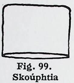 Ενδυμασία γυναίκας χωριού-Μαστιχοχώρια – Ολύμποι-99. Σκούφτια