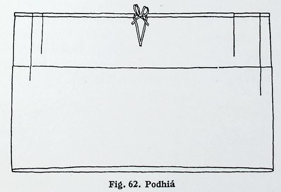 Ενδυμασία γυναίκας χωριού- Μαστιχοχώρια –Πατρικά-62. Ποδιά