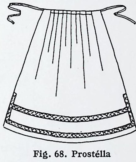 Ενδυμασία γυναίκας χωριού- Μαστιχοχώρια –Πατρικά-68.Προστέλλα