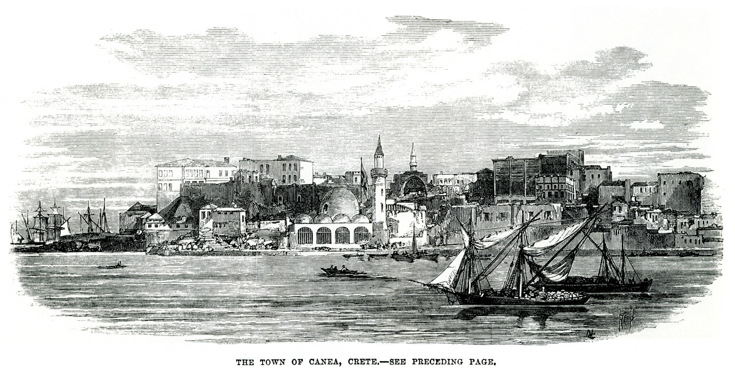 Η πόλη των Χανίων, 1867