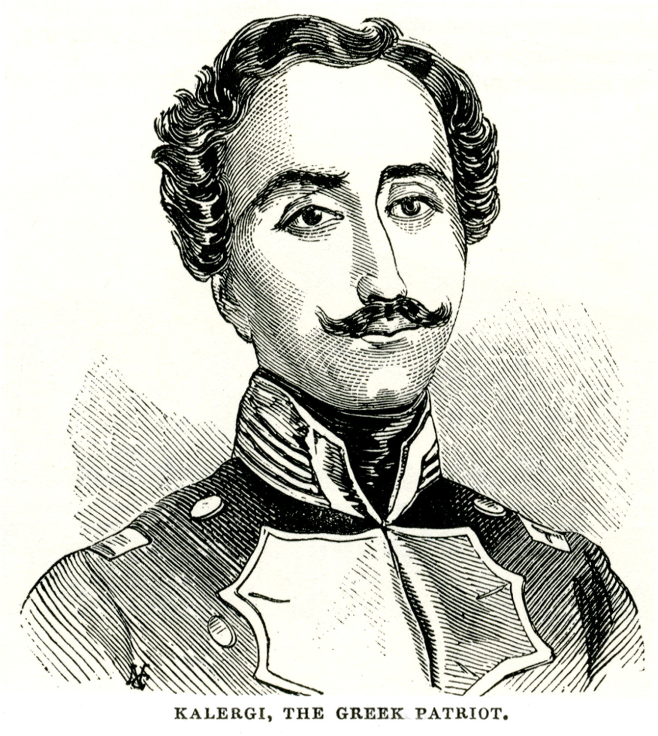 Ο Έλληνας πατριώτης  Καλλέργης,  Μάιος 1844