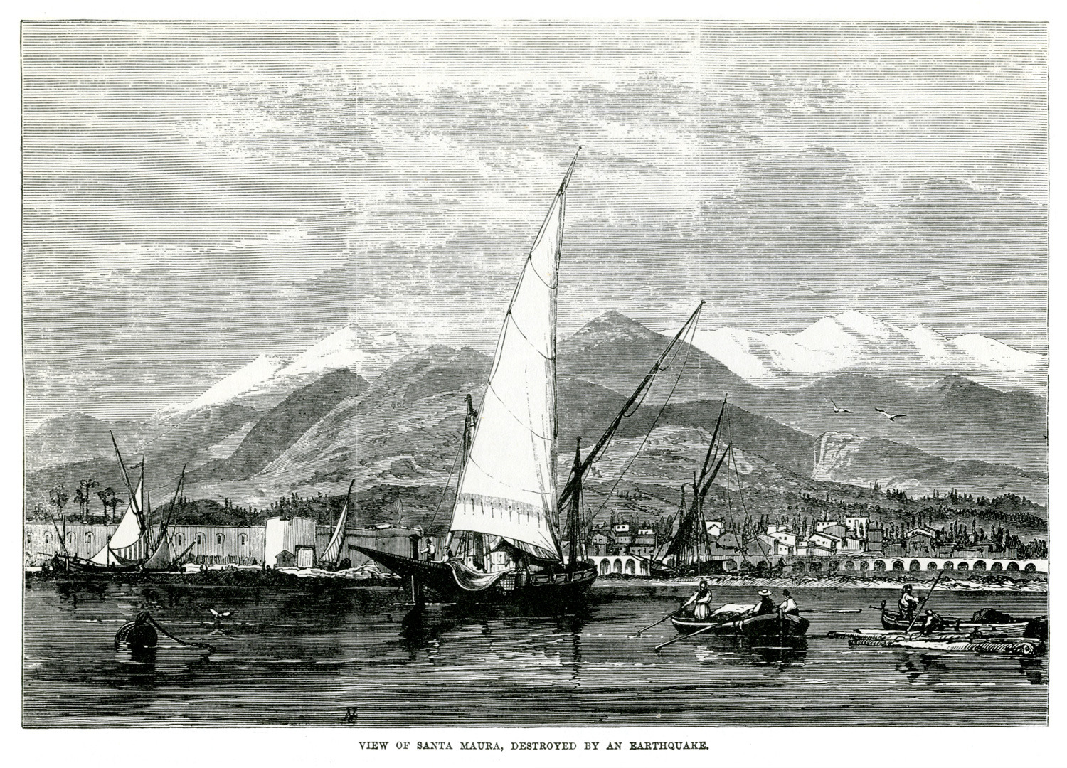 Ο σεισμός της Αγίας Μαύρας (Λευκάδα)