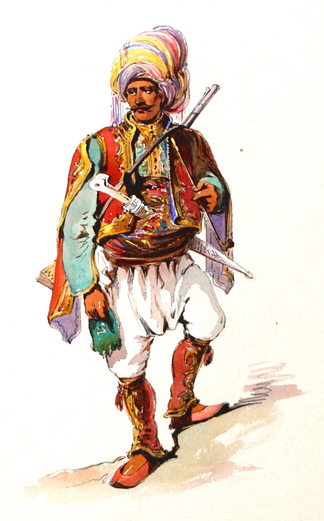 Ένοπλος άνδρας τουρκικής καταγωγής από τη Μικρά Ασία