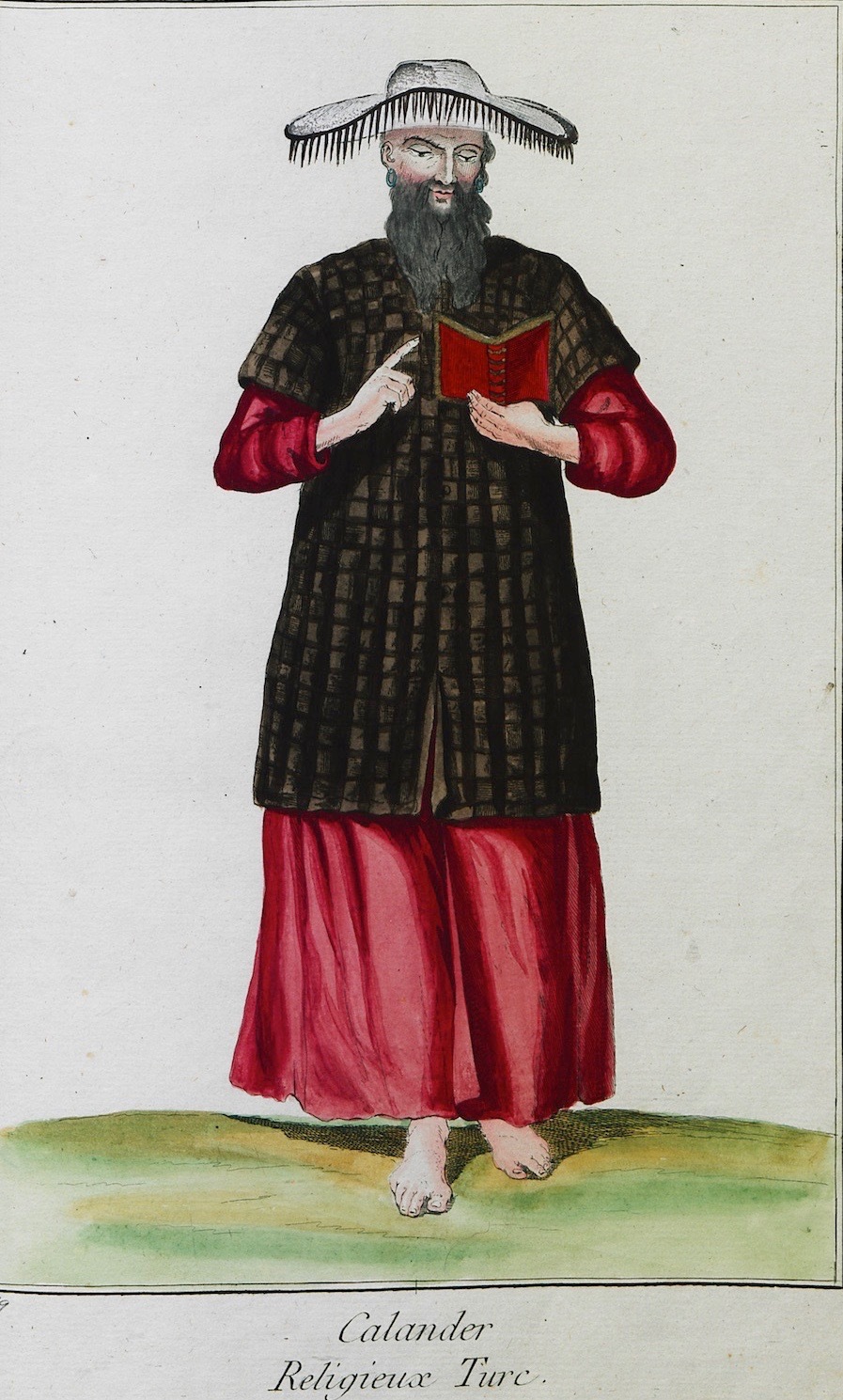 Δερβίσης του τάγματος των Καλεντέρηδων