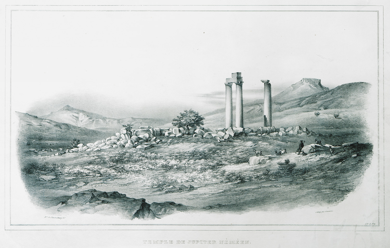 Ο ναός του Δία στη Νεμέα