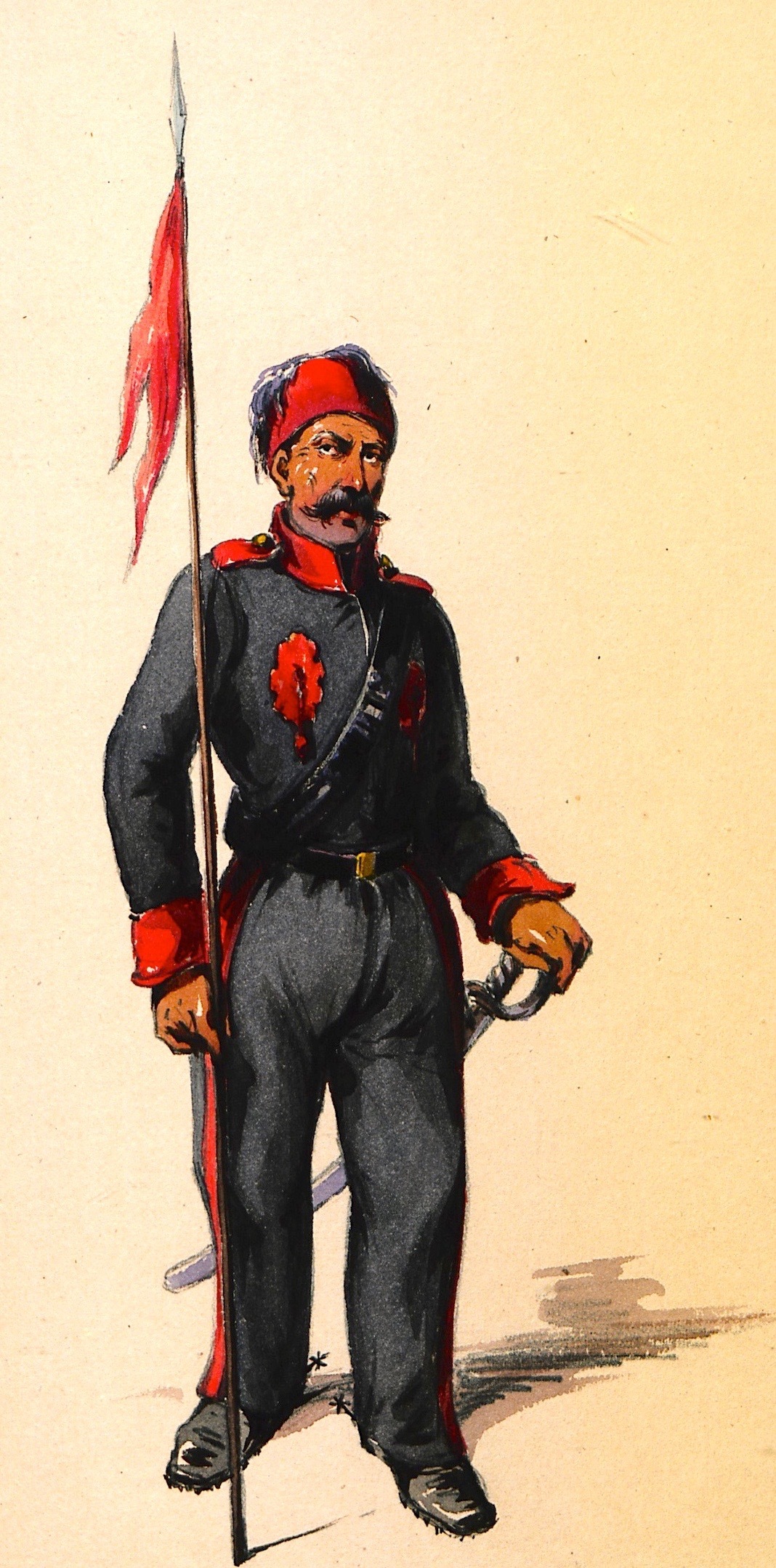 Οθωμανός στρατιώτης του ιππικού