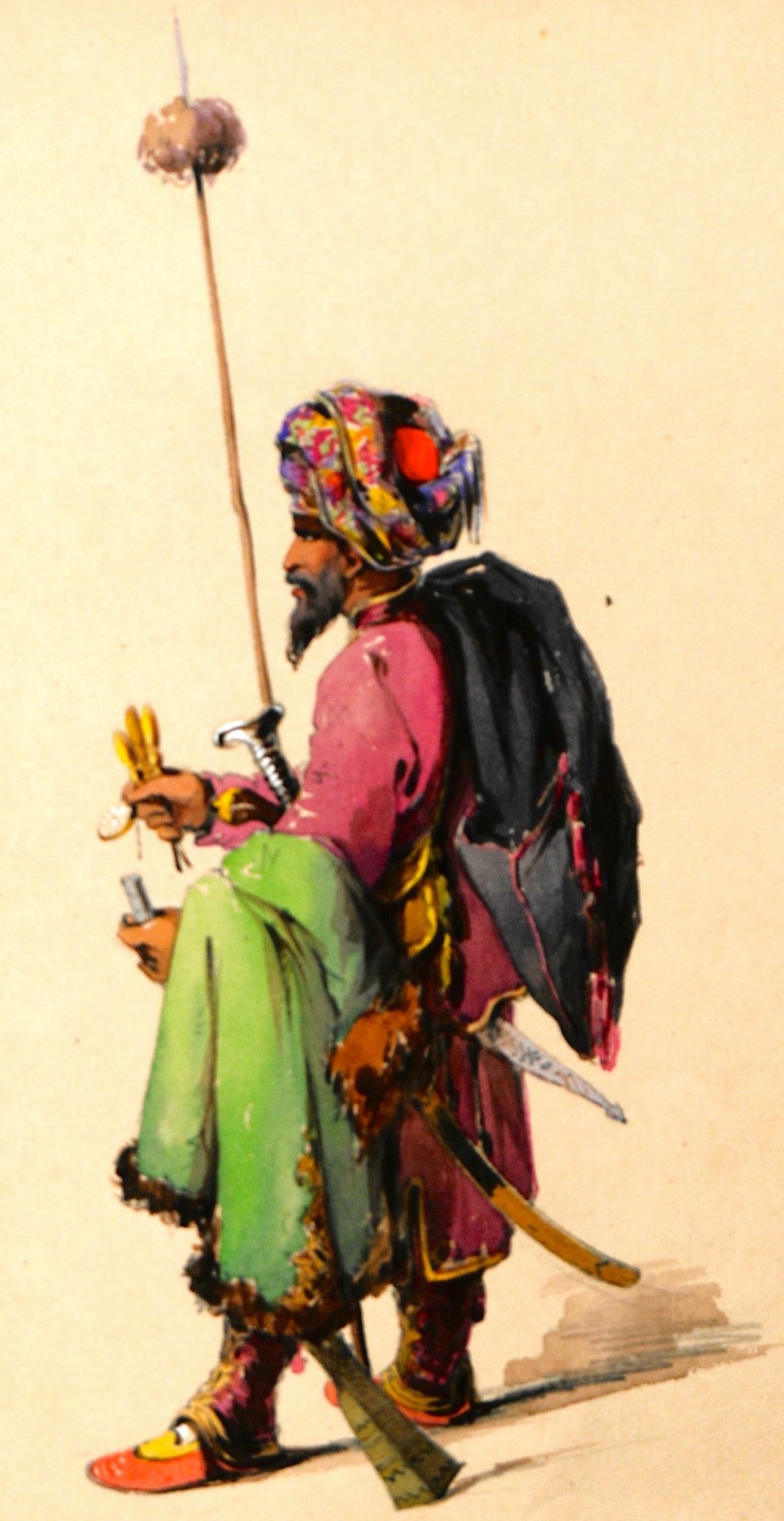 Πλανόδιος πωλητής στο παζάρι της Κωνσταντινούπολης